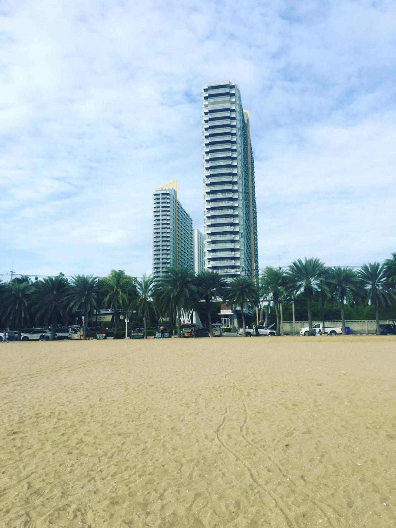 2 ห้องนอน 2 ห้องน้ำ Seaview Jomtien ชั้น18 Apartment Exterior foto