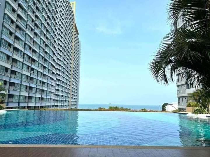 2 ห้องนอน 2 ห้องน้ำ Seaview Jomtien ชั้น18 Apartment Exterior foto