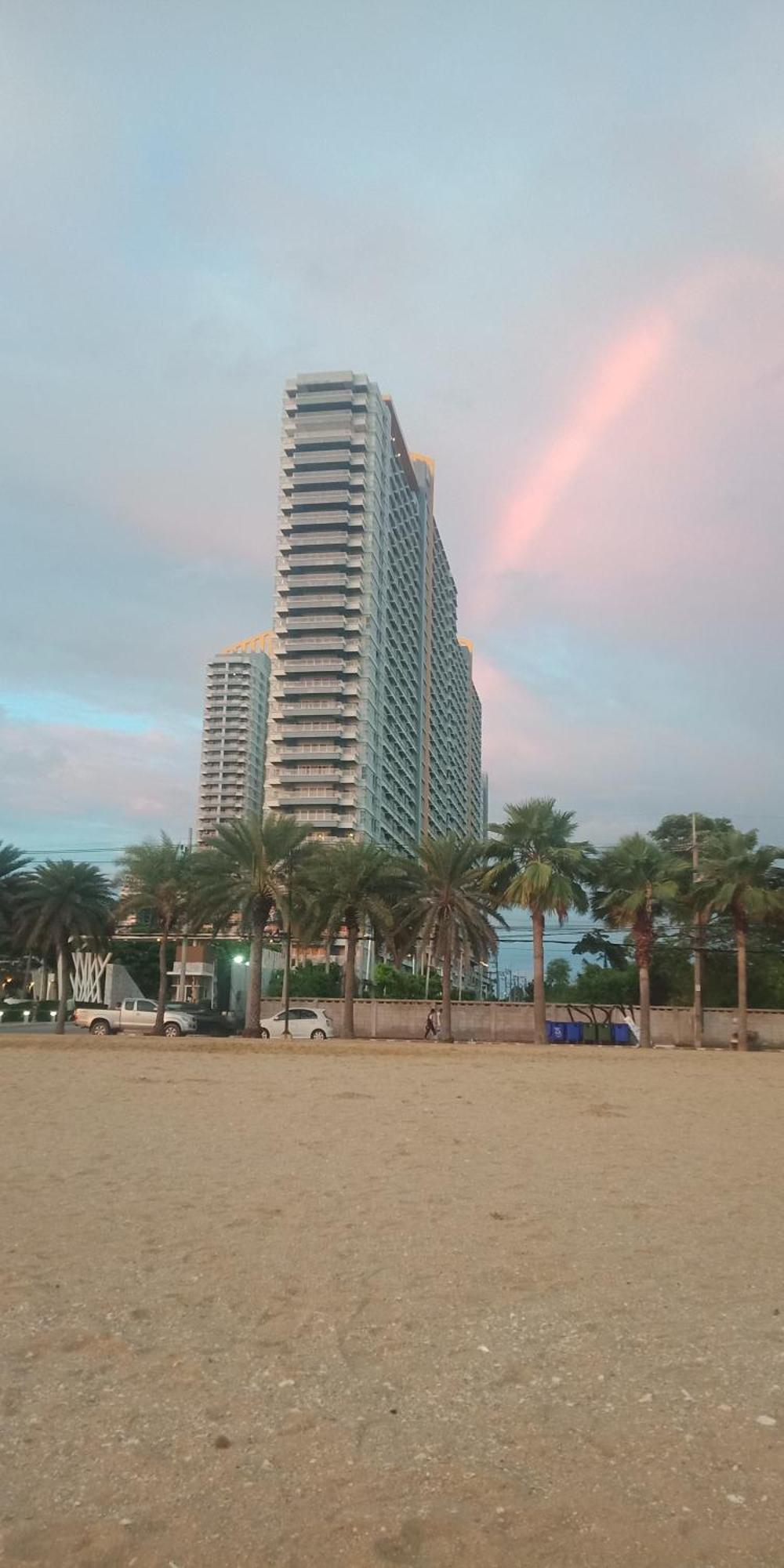 2 ห้องนอน 2 ห้องน้ำ Seaview Jomtien ชั้น18 Apartment Exterior foto