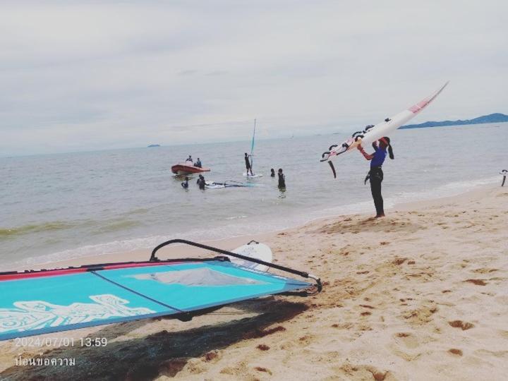 2 ห้องนอน 2 ห้องน้ำ Seaview Jomtien ชั้น18 Apartment Exterior foto