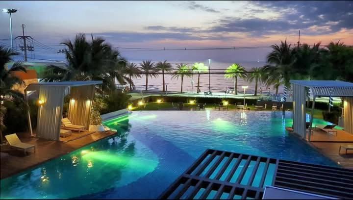 2 ห้องนอน 2 ห้องน้ำ Seaview Jomtien ชั้น18 Apartment Exterior foto